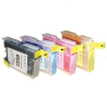 Pack 4 compatible cartridges Brother LC-970 / LC-1000 – Black & Colours