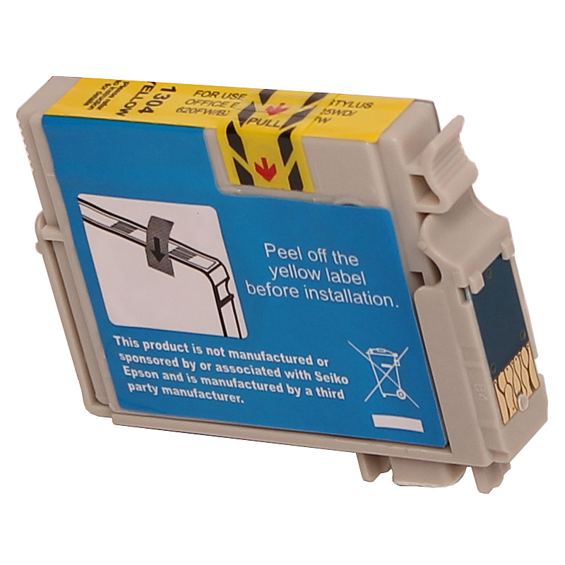 Compatibel inktpatroon Epson T-1304 – Geel (15,5 ml)