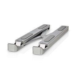 Support pour Ordinateur Portable Nedis - Compact, Pliable, Angle Réglable, Circulation d'Air, Sac de Rangement