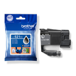Brother LC-521BK – Cartouche d’encre noire originale
