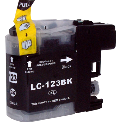 Compatible ink cartridge Brother LC-123 – Black (20 ml)