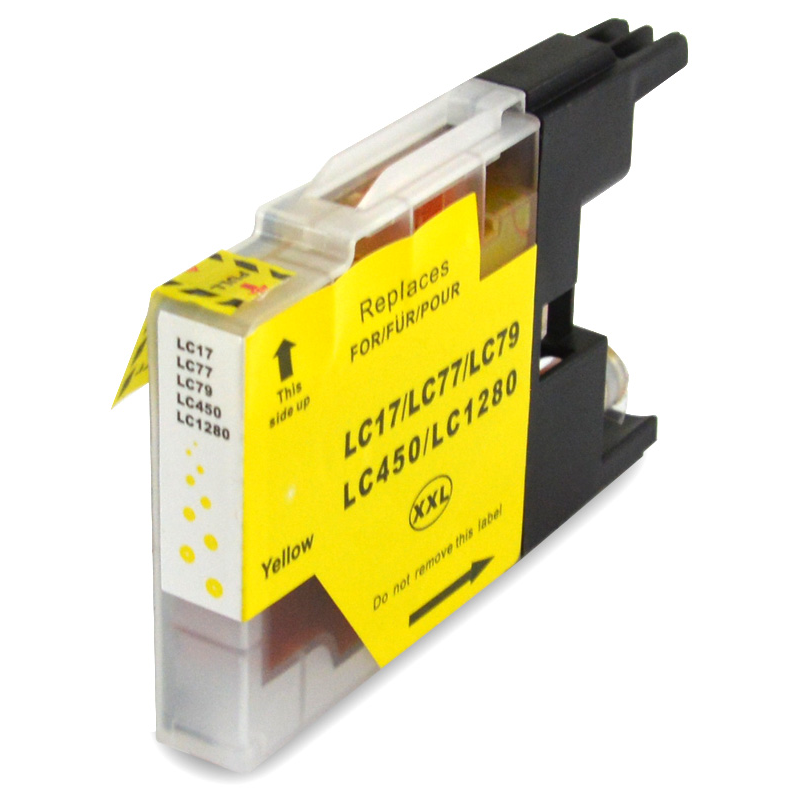 Cartouche d'encre compatible Brother LC-1280 – Jaune (25 ml)