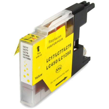 Cartouche d'encre compatible Brother LC-1280 – Jaune (25 ml)