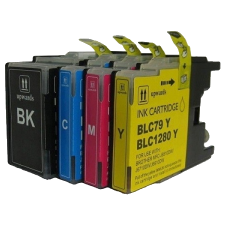4 compatible cartridges for Brother LC-1280 printer
