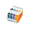4 compatible cartridges for Canon BCI-6 printer