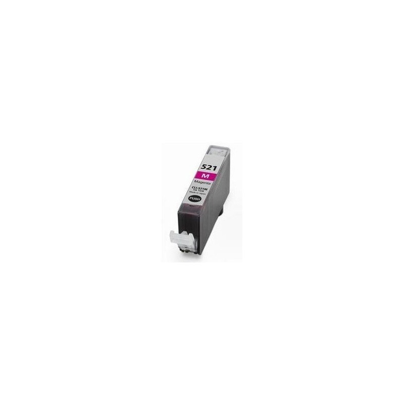 Cartouche d'encre compatible Canon CLI-521 – Magenta (9 ml)