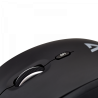 Souris mobile optique sans fil V7 – Noire